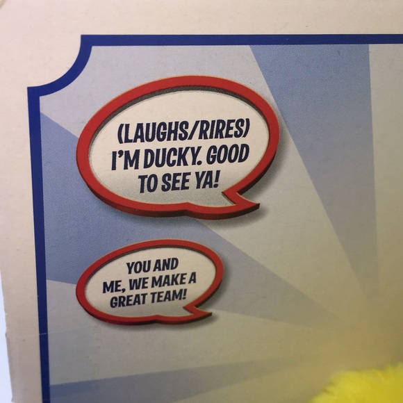 Disney Pixar Toy Story 4 Ducky Talking Soft Plush Stuffed Animal Duck - Picture 7 of 12